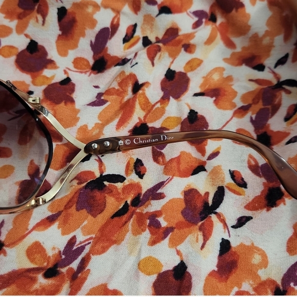 VINTAGE CHRISTIAN DIOR heavy prescription lenses GLASSES bifocals - Picture 5 of 10